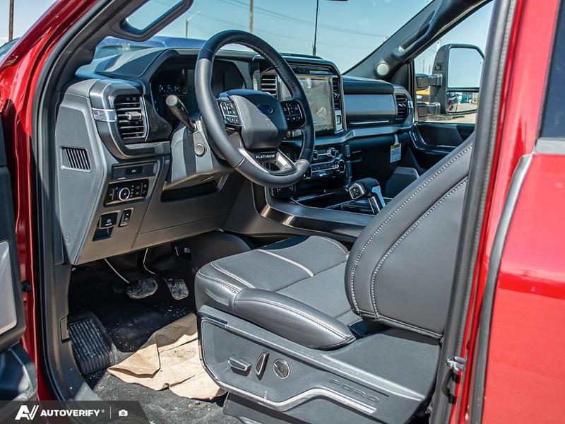 NEW 2026 Ford F-150 Platinum - Ruby Red Tri-coat Metallic Exterior / BLACK LEATHER Interior - $103,917 - Stock #D60514 - VIN 1FTFW7L87TFA45568 - Photo 13