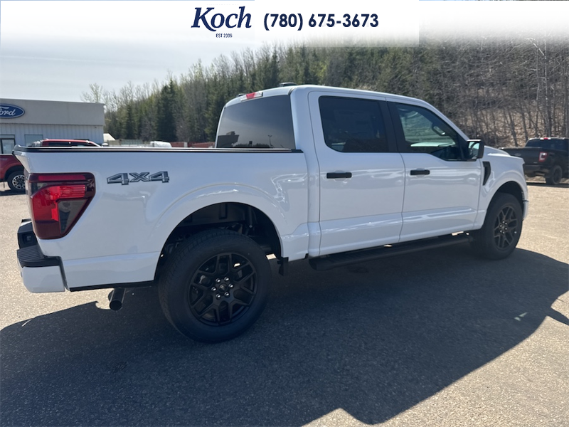 NEW 2026 Ford F-150 STX - Oxford White Exterior / BLACK ONYX/BLUE PREM LEATHER SEATS Interior - $64,780 - Stock #A26150 - VIN 1FTEW2LP5TKD67820 - Photo 12