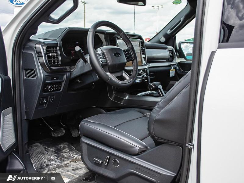 NEW 2026 Ford F-150 LARIAT - Star White Tri-coat Metallic Exterior / BLACK ACTIVE X Interior - $92,157 - Stock #D60573 - VIN 1FTFW5L84TFA96417 - Photo 13