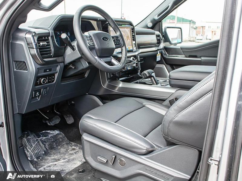 NEW 2026 Ford F-150 LARIAT - Iconic Silver Metallic Exterior / BLACK ACTIVE X Interior - $90,657 - Stock #D60544 - VIN 1FTFW5L80TFA86483 - Photo 13