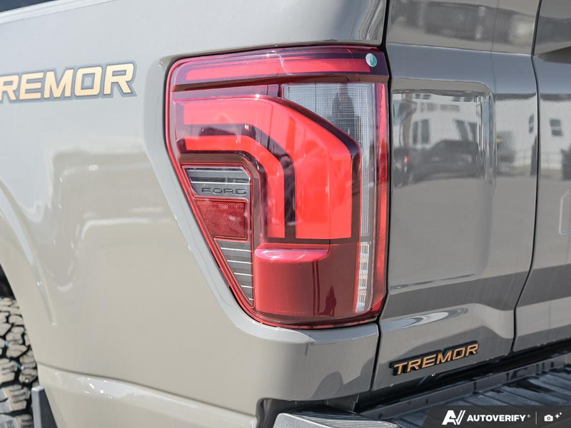 NEW 2026 Ford F-150 Tremor - Marsh Gray Exterior / BLACK TREMOR LEATHER Interior - $89,969 - Stock #E60629 - VIN 1FTFW4L82TFA45685 - Photo 12