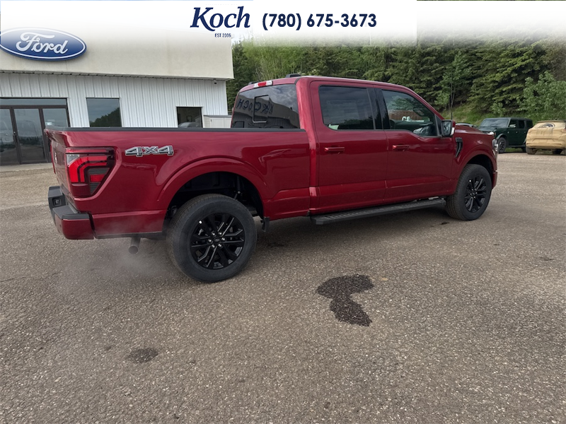 NEW 2026 Ford F-150 LARIAT - Ruby Red Tri-coat Metallic Exterior / BLACK Interior - $84,310 - Stock #A26099 - VIN 1FTFW5L88TKD40612 - Photo 12