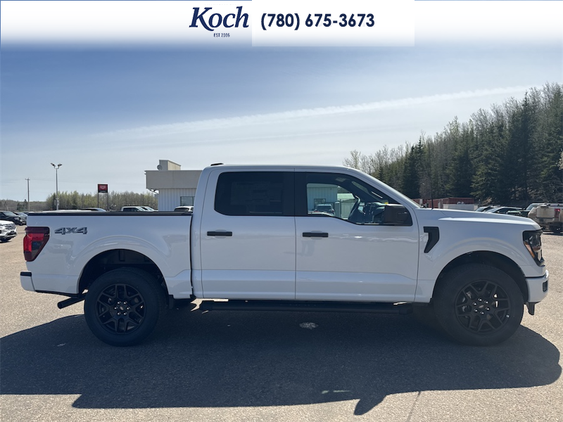 NEW 2026 Ford F-150 STX - Oxford White Exterior / BLACK ONYX/BLUE PREM LEATHER SEATS Interior - $64,780 - Stock #A26150 - VIN 1FTEW2LP5TKD67820 - Photo 13