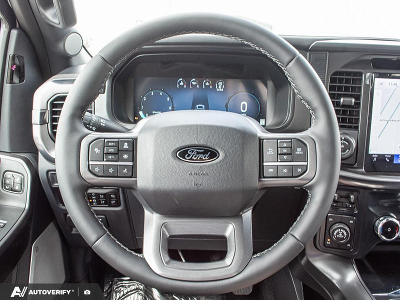 NEW 2026 Ford F-150 LARIAT - Star White Tri-coat Metallic Exterior / BLACK ACTIVE X Interior - $92,157 - Stock #D60573 - VIN 1FTFW5L84TFA96417 - Photo 14