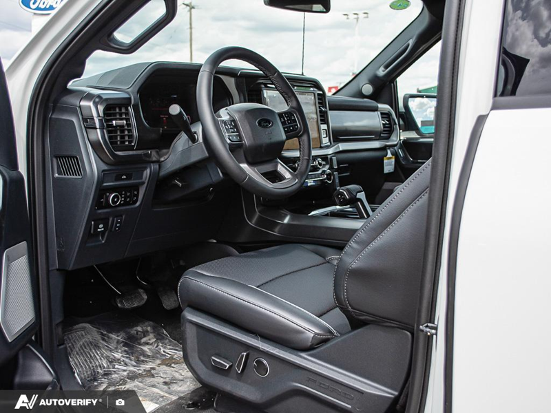 NEW 2026 Ford F-150 LARIAT - Star White Tri-coat Metallic Exterior / BLACK ACTIVE X Interior - $88,957 - Stock #D60573 - VIN 1FTFW5L84TFA96417 - Photo 13
