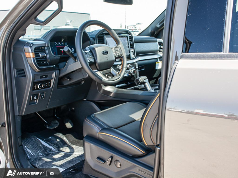 NEW 2026 Ford F-150 Tremor - Marsh Gray Exterior / BLACK TREMOR LEATHER Interior - $93,677 - Stock #D60618 - VIN 1FTFW4L5XTFA89844 - Photo 13