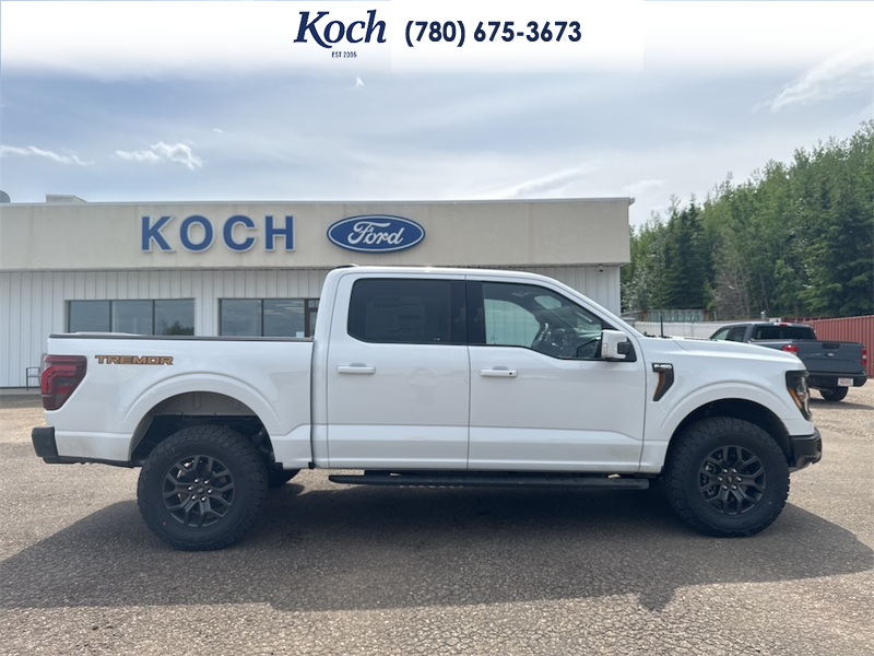 NEW 2026 Ford F-150 Tremor - Oxford White Exterior / BLACK TREMOR LEATHER Interior - $92,020 - Stock #A26213 - VIN 1FTFW4L88TFA60532 - Photo 13