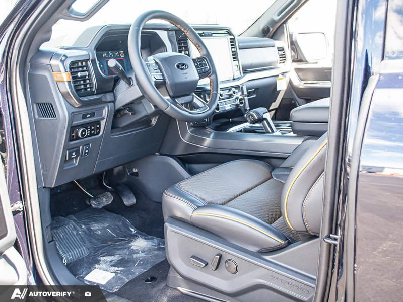 NEW 2026 Ford F-150 Tremor - Antimatter Blue Metallic Exterior / BLACK TREMOR LEATHER Interior - $90,273 - Stock #D60598 - VIN 1FTFW4L56TFB22855 - Photo 13