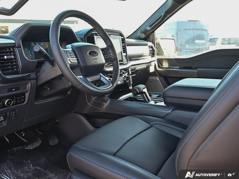 NEW 2026 Ford F-150 LARIAT - Antimatter Blue Metallic Exterior / BLACK ACTIVE X Interior - $79,306 - Stock #E60833 - VIN 1FTFW5L82TFB48398 - Photo 13