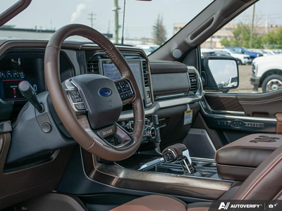 NEW 2026 Ford F-150 King Ranch - JAVA, KING RANCH MULTICONTOUR LEATHER BUCKET SEATS Interior - $94,026 - Stock #E60916 - VIN 1FTFW6L84TFB50451