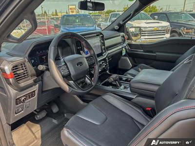 NEW 2026 Ford F-150 Raptor 37 - BLACK, RECARO UNIQUE LEATHER INSERT 40/CONSOLE/40 SEATS Interior - $132,683 - Stock #E60969 - VIN 1FTFW1RG2TFB00052
