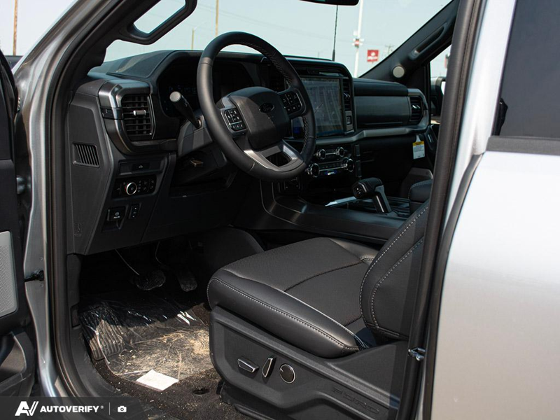 NEW 2026 Ford F-150 LARIAT - Iconic Silver Metallic Exterior / BLACK ACTIVE X Interior - $85,803 - Stock #D60706 - VIN 1FTFW5L88TFB45991 - Photo 13