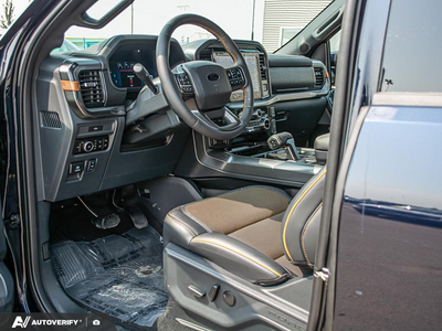 NEW 2026 Ford F-150 Tremor - BLACK TREMOR LEATHER Interior - $87,017 - Stock #D60670 - VIN 1FTFW4L89TFB50739