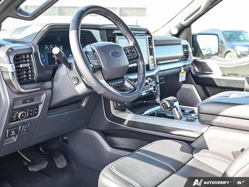 NEW 2026 Ford F-150 Platinum - Agate Black Exterior / BLACK LEATHER Interior - $93,954 - Stock #E60893 - VIN 1FTFW7L82TFB55038 - Photo 13