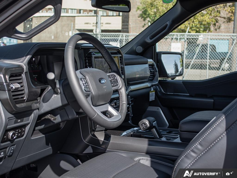 NEW 2026 Ford F-150 LARIAT - Agate Black Metallic Exterior / BLACK, ACTIVEX TRIMMED 40/CONSOLE/40 FRONT SEATS (B) Interior - $85,914 - Stock #E61060 - VIN 1FTFW5L57TFB68362 - Photo 13