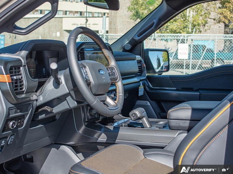 NEW 2026 Ford F-150 Tremor - Marsh Gray Exterior / BLACK TREMOR LEATHER Interior - $86,022 - Stock #E61016 - VIN 1FTFW4L88TFB85675 - Photo 13