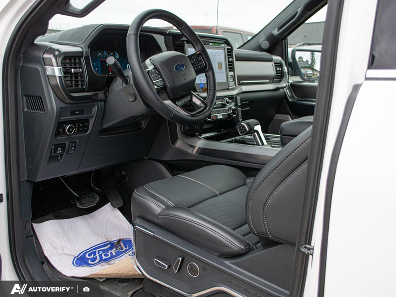 NEW 2026 Ford F-150 Platinum - Star White Tri-Coat Exterior / BLACK Interior - $111,104 - Stock #D60848 - VIN 1FTFW7L89TFA91242 - Photo 13