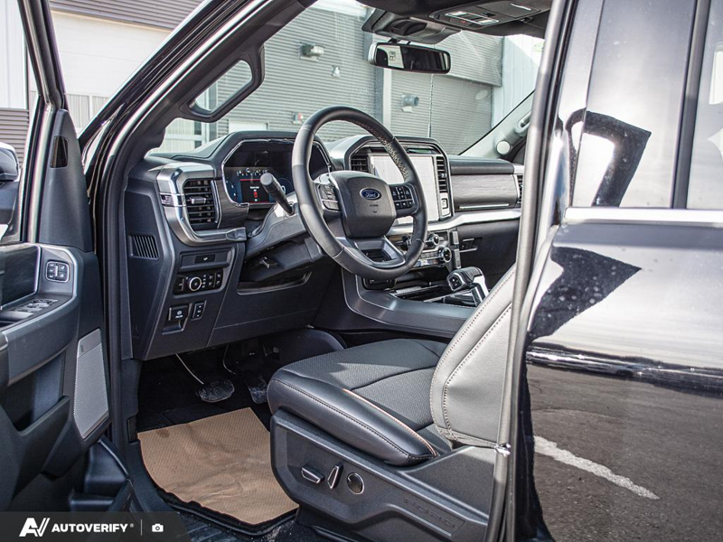 NEW 2026 Ford F-150 LARIAT - Agate Black Metallic Exterior / BLACK, ACTIVEX TRIMMED 40/CONSOLE/40 FRONT SEATS Interior - $79,882 - Stock #D60836 - VIN 1FTFW5L80TFB81044 - Photo 13