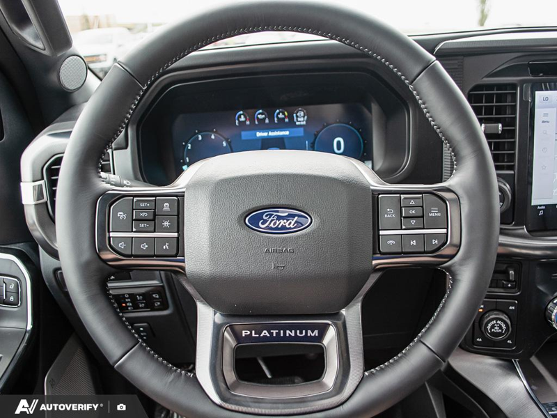 NEW 2026 Ford F-150 Platinum - Star White Tri-coat Metallic Exterior / BLACK LEATHER Interior - $102,987 - Stock #D60472 - VIN 1FTFW7L89TFA43160 - Photo 14