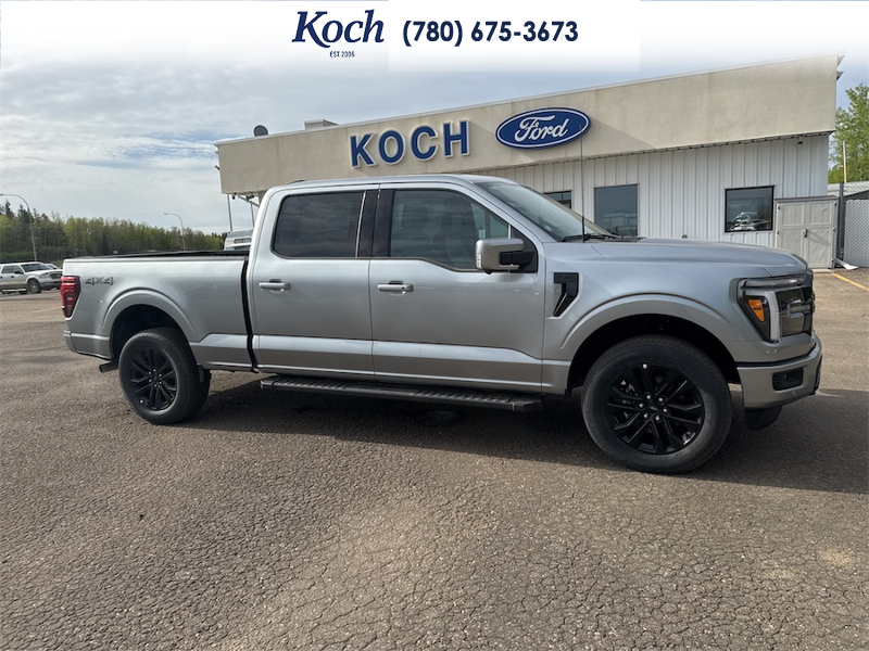 NEW 2026 Ford F-150 LARIAT - Iconic Silver Metallic Exterior / BLACK Interior - $83,435 - Stock #A26077 - VIN 1FTFW5L88TKD37502 - Photo 14