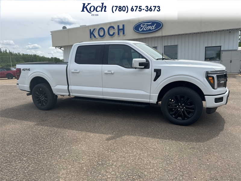NEW 2026 Ford F-150 LARIAT - Oxford White Exterior / BLACK Interior - $84,235 - Stock #A26221 - VIN 1FTFW5L83TKE27348 - Photo 14