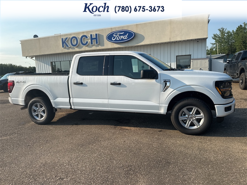 NEW 2026 Ford F-150 XLT - Oxford White Exterior / BLACK W/MEDIUM DARK SLATE, CLOTH 40/20/40 FRONT SEAT (M) Interior - $62,371 - Stock #A26228 - VIN 1FTFW3L88TKE54517 - Photo 14
