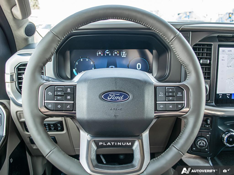 NEW 2026 Ford F-150 Platinum Plus - Star White Tri-coat Metallic Exterior / SMOKED TRUFFLE LTD LEATHER BUCKET SEATS Interior - $107,434 - Stock #E60939 - VIN 1FTFW7LD6TFB65438 - Photo 14