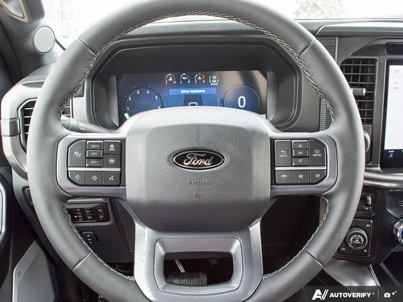 NEW 2026 Ford F-150 LARIAT - Antimatter Blue Metallic Exterior / BLACK, ACTIVEX TRIMMED 40/CONSOLE/40 FRONT SEATS (B) Interior - $83,889 - Stock #E60895 - VIN 1FTFW5L84TFB50430 - Photo 14