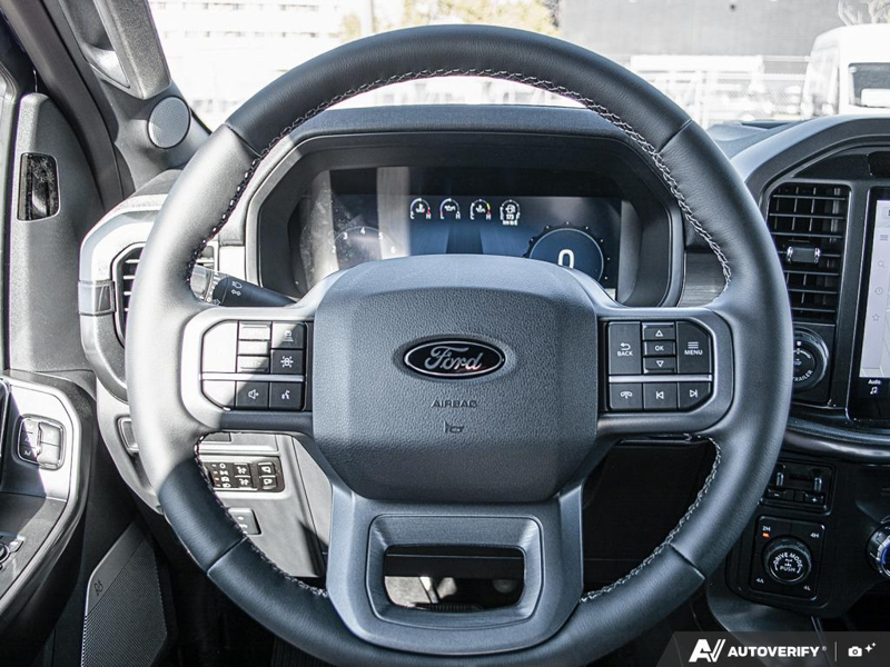 NEW 2026 Ford F-150 LARIAT - Antimatter Blue Metallic Exterior / BLACK, ACTIVEX TRIMMED 40/CONSOLE/40 FRONT SEATS (B) Interior - $81,006 - Stock #E61062 - VIN 1FTFW5L50TFB76593 - Photo 14