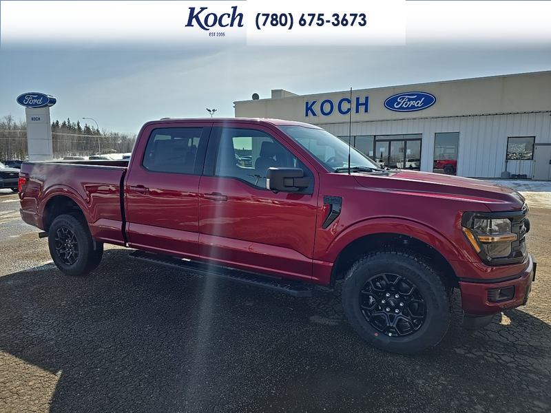 NEW 2026 Ford F-150 XLT - Ruby Red Tri-coat Metallic Exterior / BLACK SPORT Interior - $76,130 - Stock #A26100 - VIN 1FTFW3L84TKD52776 - Photo 15
