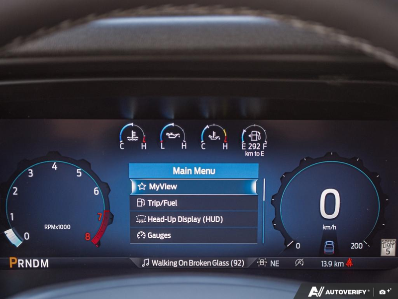 NEW 2026 Ford F-150 LARIAT - Antimatter Blue Metallic Exterior / BLACK, ACTIVEX TRIMMED 40/CONSOLE/40 FRONT SEATS (B) Interior - $87,962 - Stock #E61061 - VIN 1FTFW5L54TFB70859 - Photo 15