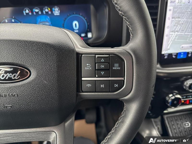 USED 2026 Ford F-150 LARIAT - Ruby Red Metallic Tinted Clearcoat Exterior / BLACK, ACTIVEX TRIMMED 40/CONSOLE/40 FRONT SEATS (B) Interior - $107,190 - Stock #EP4805 - VIN 1FTFW5LD8TFA44785 - Photo 16