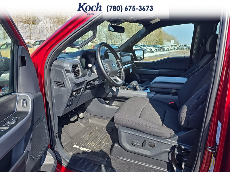 NEW 2026 Ford F-150 XLT - Ruby Red Tri-coat Metallic Exterior / BLACK SPORT Interior - $76,130 - Stock #A26100 - VIN 1FTFW3L84TKD52776 - Photo 17