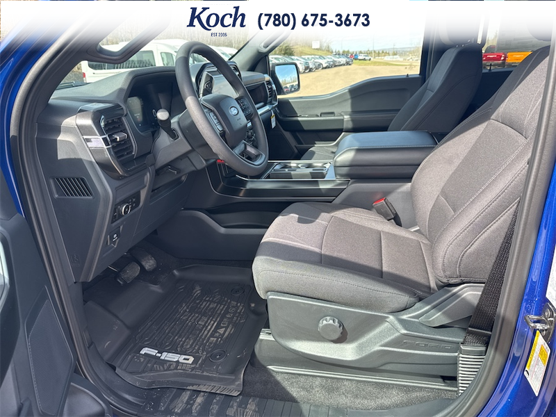 NEW 2026 Ford F-150 STX - Argon Blue Metallic Exterior / BLACK ONYX/BLUE PREM LEATHER SEATS Interior - $63,202 - Stock #A26161 - VIN 1FTEW2LP7TKD68368 - Photo 17