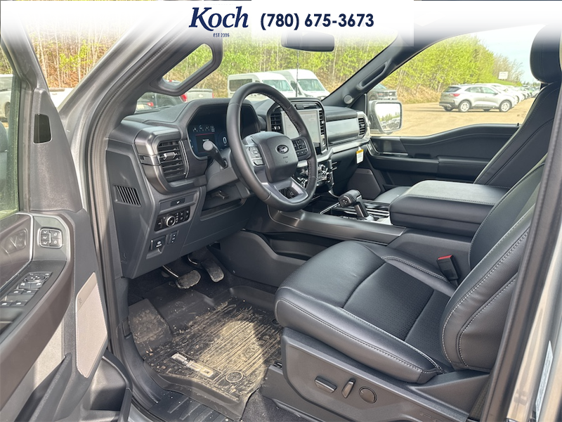 NEW 2026 Ford F-150 LARIAT - Iconic Silver Metallic Exterior / BLACK Interior - $83,435 - Stock #A26077 - VIN 1FTFW5L88TKD37502 - Photo 17