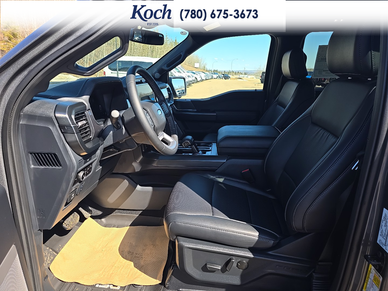 NEW 2026 Ford F-150 LARIAT - Carbonized Grey Metallic Exterior / BLACK Interior - $83,435 - Stock #A26087 - VIN 1FTFW5L86TKD29186 - Photo 17