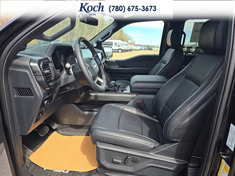 NEW 2026 Ford F-150 LARIAT - Agate Black Exterior / BLACK Interior - $83,435 - Stock #A26092 - VIN 1FTFW5L80TKD43875 - Photo 17