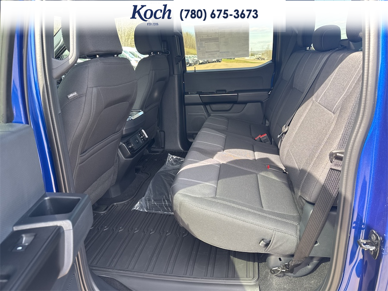 NEW 2026 Ford F-150 STX - Argon Blue Metallic Exterior / BLACK ONYX/BLUE PREM LEATHER SEATS Interior - $63,202 - Stock #A26161 - VIN 1FTEW2LP7TKD68368 - Photo 18