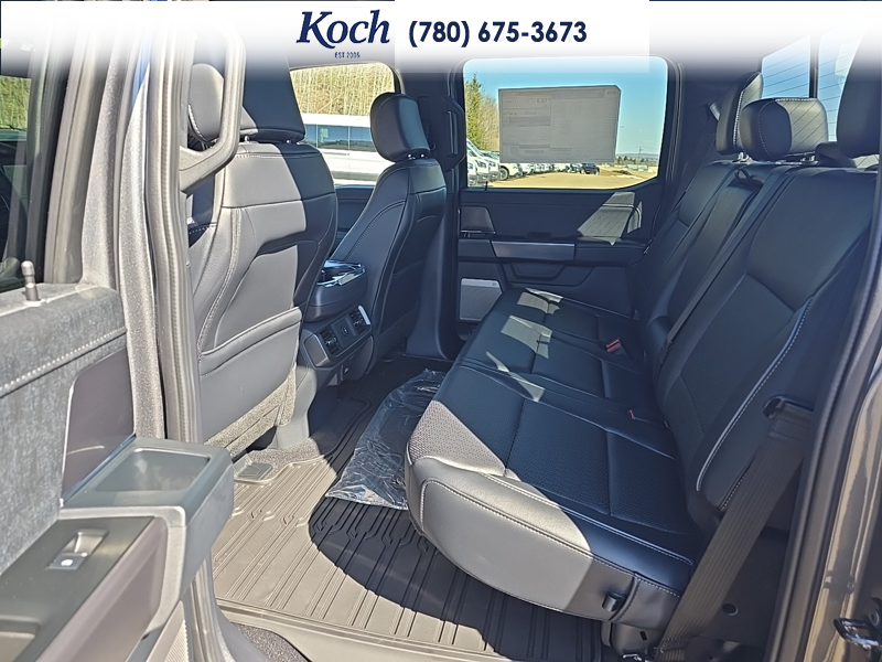 NEW 2026 Ford F-150 LARIAT - Carbonized Grey Metallic Exterior / BLACK Interior - $83,435 - Stock #A26087 - VIN 1FTFW5L86TKD29186 - Photo 18