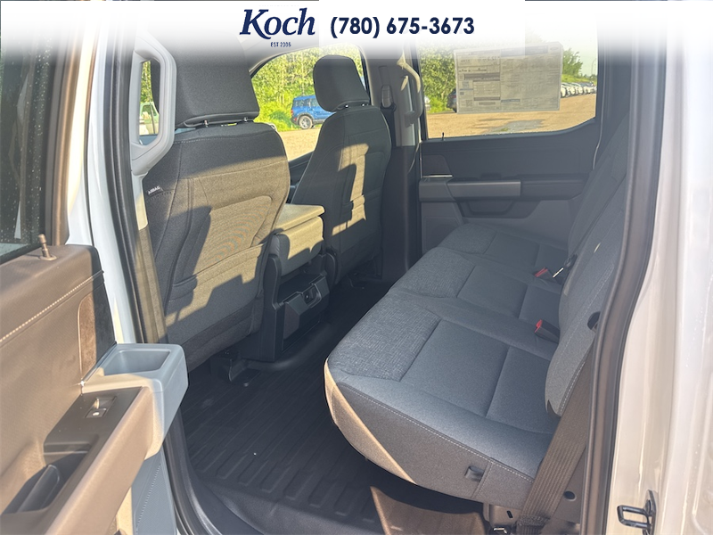 NEW 2026 Ford F-150 XLT - Oxford White Exterior / BLACK W/MEDIUM DARK SLATE, CLOTH 40/20/40 FRONT SEAT (M) Interior - $62,371 - Stock #A26228 - VIN 1FTFW3L88TKE54517 - Photo 18