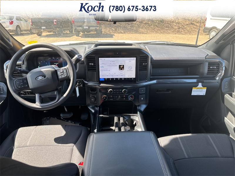 NEW 2026 Ford F-150 STX - Oxford White Exterior / BLACK ONYX/BLUE PREM LEATHER SEATS Interior - $65,530 - Stock #A26150 - VIN 1FTEW2LP5TKD67820 - Photo 19