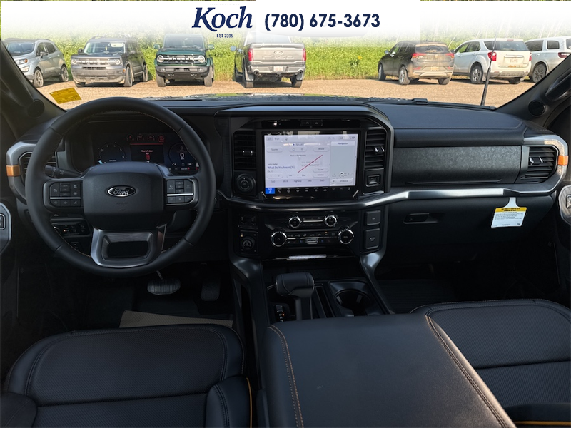 NEW 2026 Ford F-150 Tremor - Carbonized Grey Metallic Exterior / BLACK, UNIQUE TREMOR LEATHER-TRIMMED BUCKET SEATS Interior - $94,320 - Stock #A26219 - VIN 1FTFW4L8XTFB45534 - Photo 19