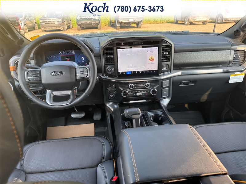 NEW 2026 Ford F-150 Tremor - Marsh Grey Exterior / BLACK, UNIQUE TREMOR LEATHER-TRIMMED BUCKET SEATS Interior - $88,993 - Stock #A26222 - VIN 1FTFW4L87TFB48388 - Photo 19