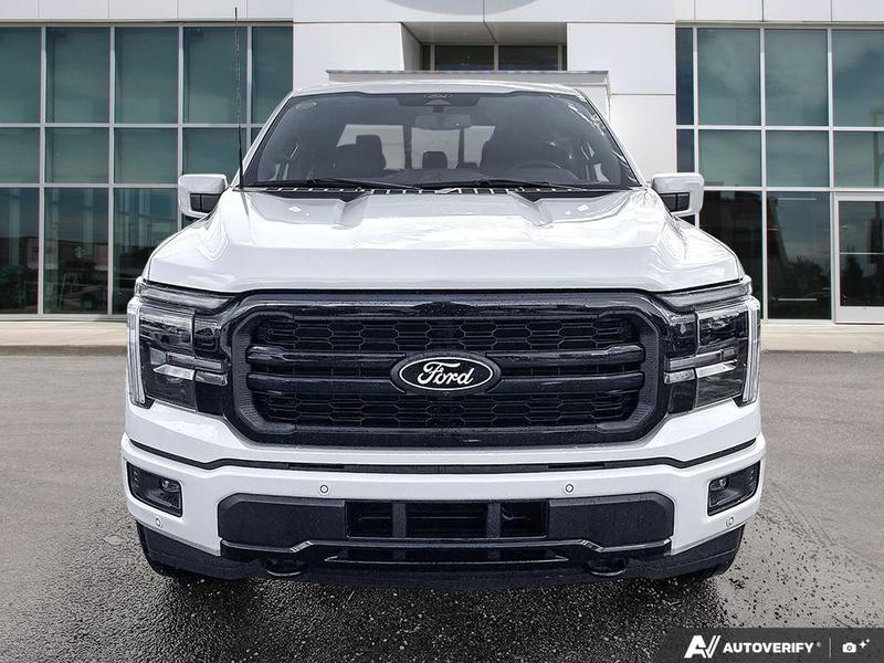 NEW 2026 Ford F-150 LARIAT - Star White Tri-coat Metallic Exterior / BLACK ACTIVE X Interior - $87,594 - Stock #E60564 - VIN 1FTFW5L85TFA11925 - Photo 2