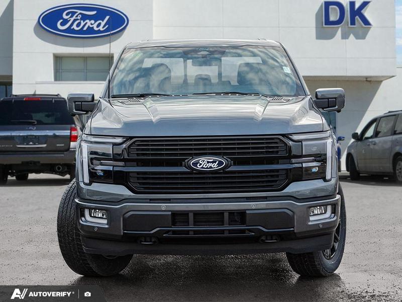 NEW 2026 Ford F-150 Platinum - Carbonized Grey Metallic Exterior / BLACK LEATHER Interior - $103,547 - Stock #D60463 - VIN 1FTFW7L87TFA51192 - Photo 2