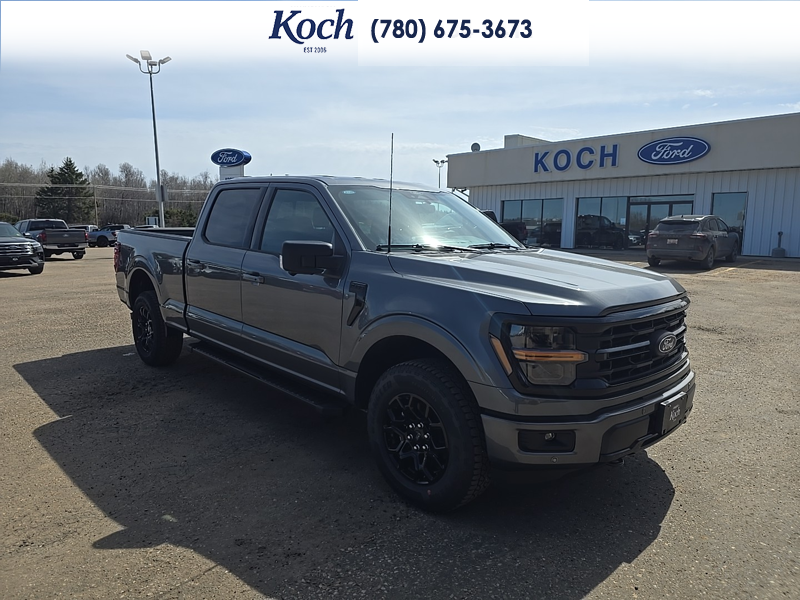 NEW 2026 Ford F-150 XLT - Carbonized Grey Metallic Exterior / BLACK SPORT Interior - $75,255 - Stock #A26090 - VIN 1FTFW3L82TKD29111 - Photo 1