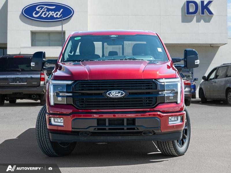 NEW 2026 Ford F-150 Platinum - Ruby Red Tri-coat Metallic Exterior / BLACK LEATHER Interior - $103,917 - Stock #D60514 - VIN 1FTFW7L87TFA45568 - Photo 2