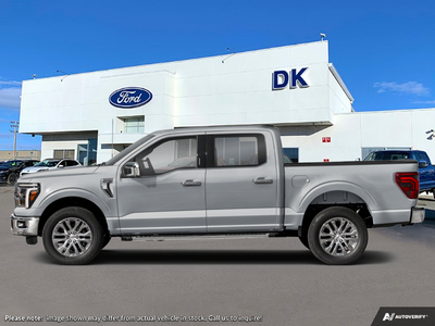 NEW 2026 Ford F-150 LARIAT - Iconic Silver Metallic Exterior - $89,907 - Stock #D60544 - VIN 1FTFW5L80TFA86483