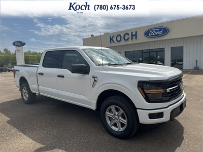 NEW 2026 Ford F-150 XLT - Oxford White Exterior - $66,990 - Stock #A26184 - VIN 1FTFW3L89TKD81786