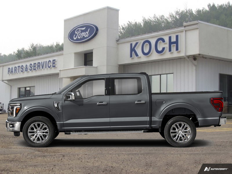 NEW 2026 Ford F-150 LARIAT - Carbonized Grey Metallic Exterior / BLACK Interior - $84,235 - Stock #A26187 - VIN 1FTFW5L81TKD65772 - Photo 1